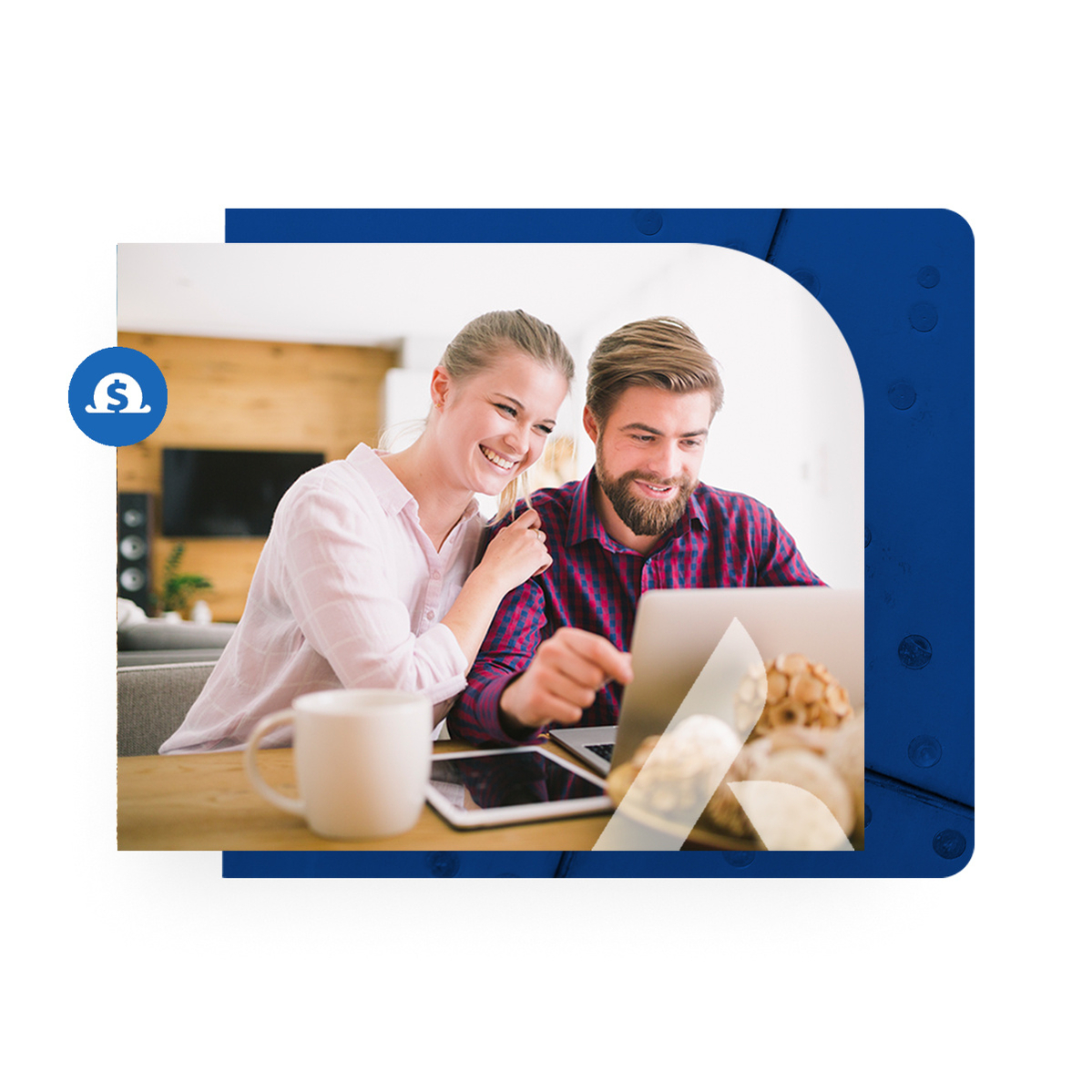 Couple Working On A Computer